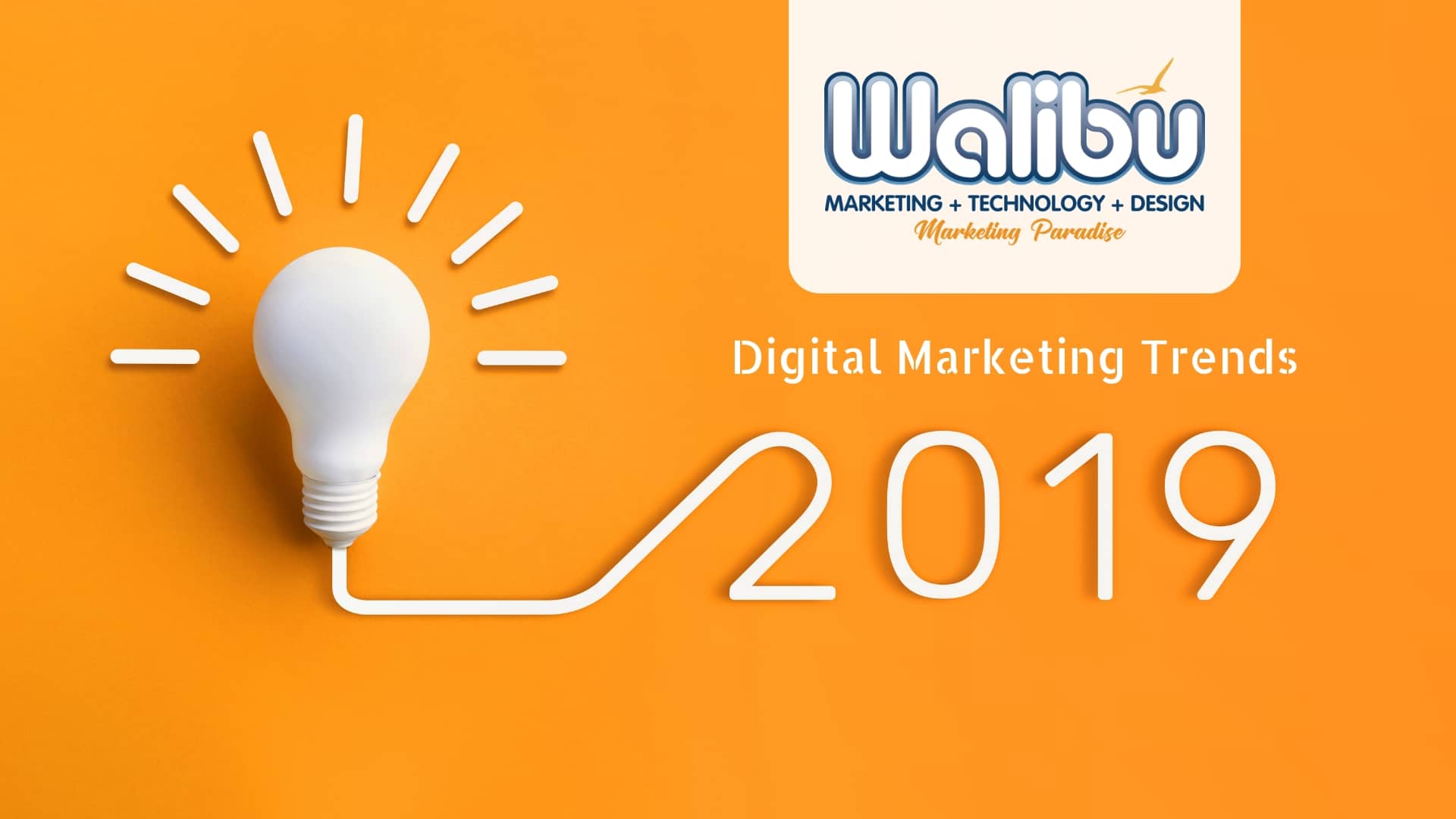 Digital Marketing Trends - 2019