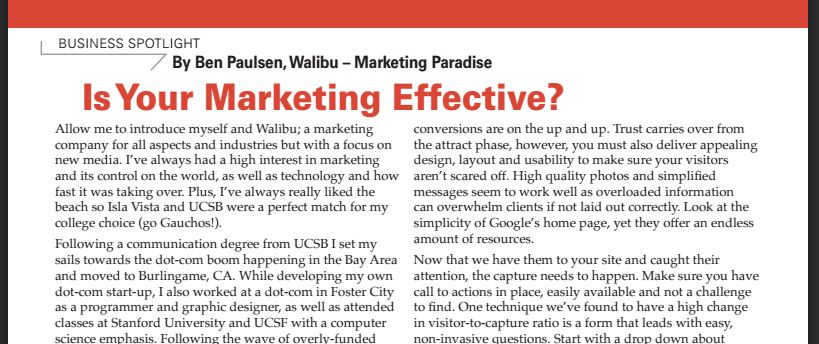 Walibu Expert Marketing Contributor
