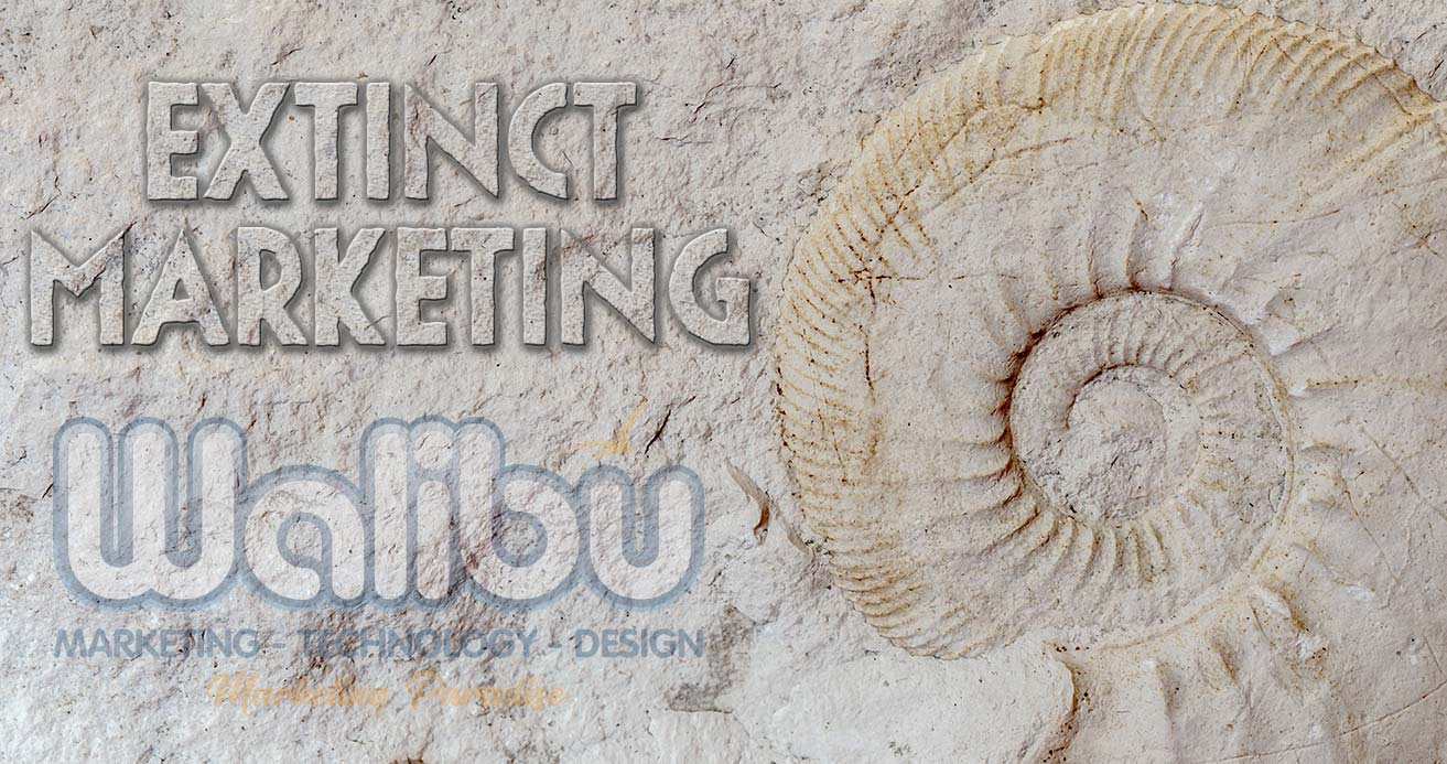 GOING EXTINCT - 3 Digital Marketing Trends